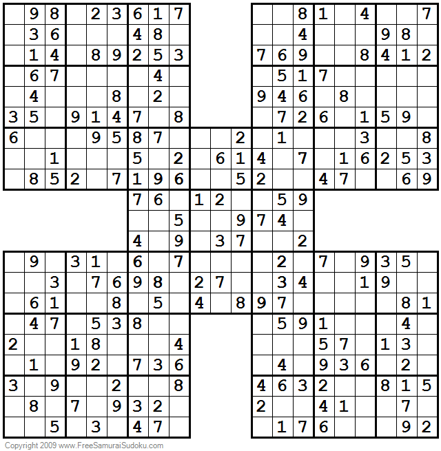 1001 Easy Samurai Sudoku Puzzles Sudoku Puzzles Crossword Puzzles 