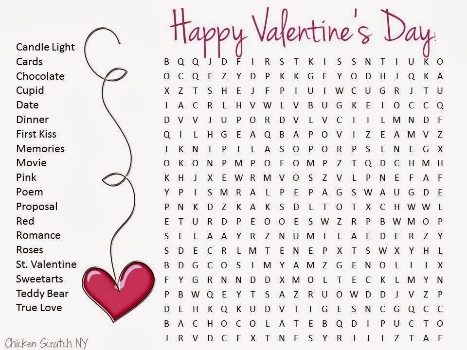 4 Best Images Of Free Printable Valentine Word Search Puzzles 
