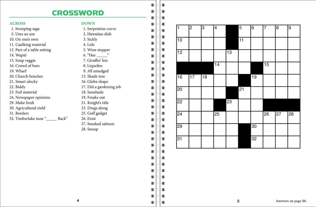 Aarp Crossword Puzzle Books Free Crossword Puzzles Printable