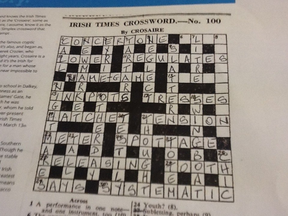 Crosaire No 100 HeadStuff