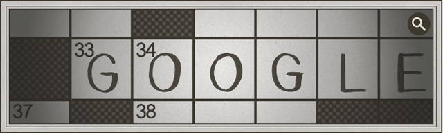 Crossword Inventor Gets A Google Doodle A Crossword Puzzle