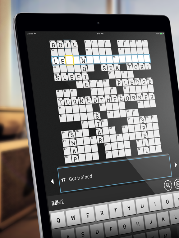 Crossword Puzzle Redstone Screenshot
