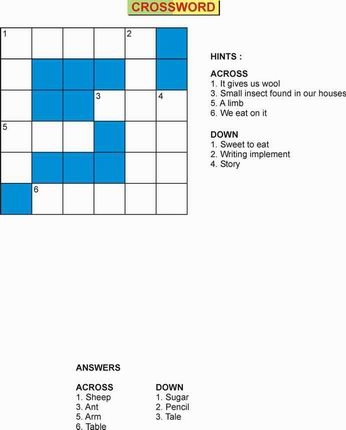 Crossword Puzzle Crossword Puzzle