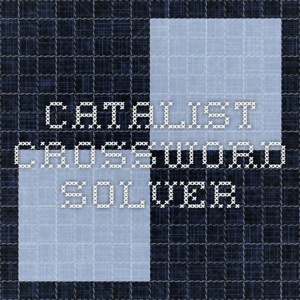 Crossword Solver Enter Clue Clue Solver