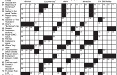Crosswords Archives Tribune Content Agency Printable Acrostic 