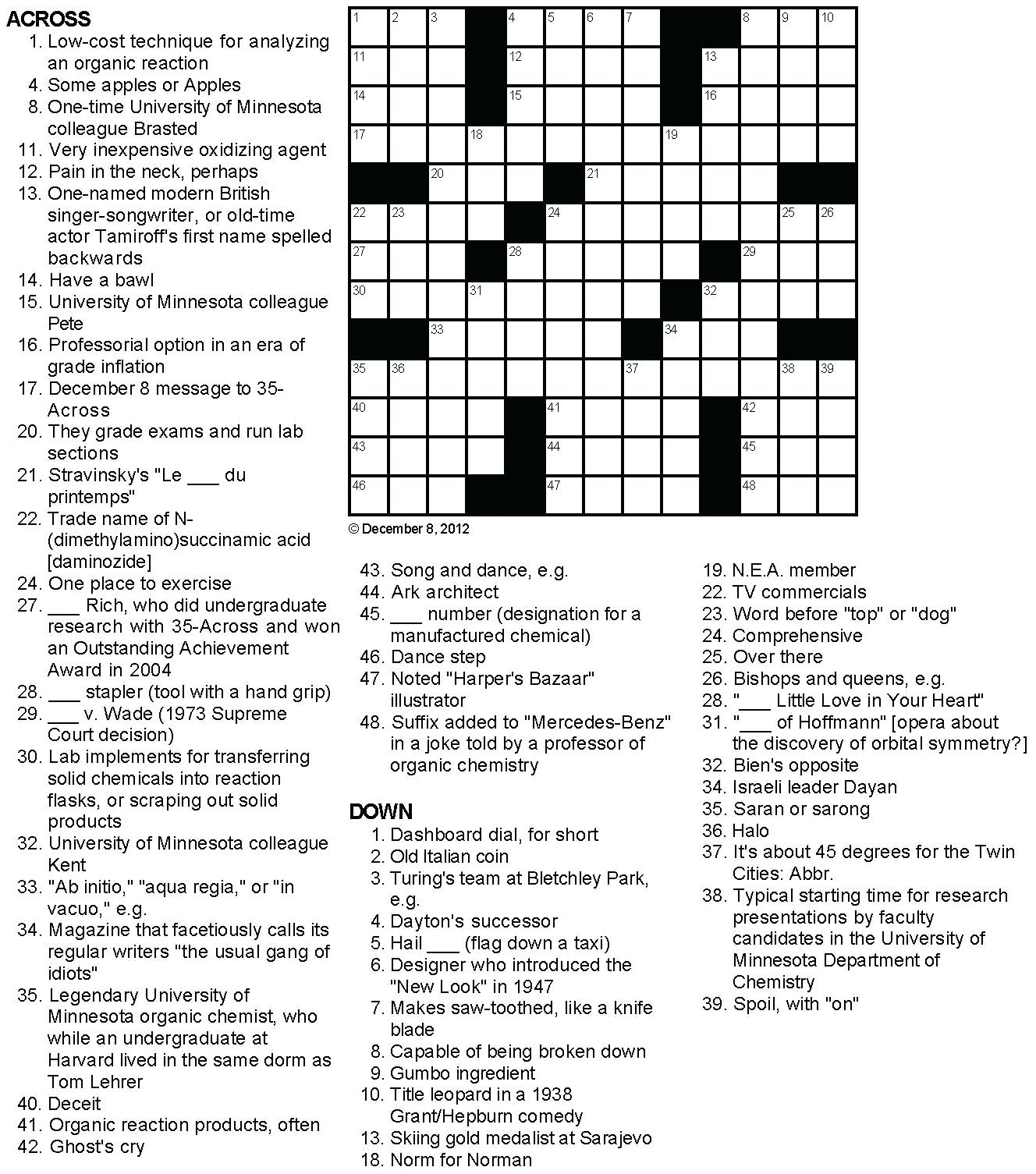 Crosswords Archives Tribune Content Agency Printable La Times 