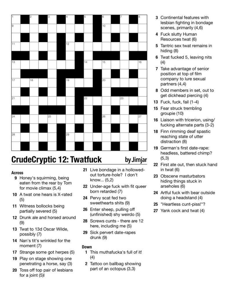 Daily Express Cryptic Crossword Printable Printable Crossword Puzzles 