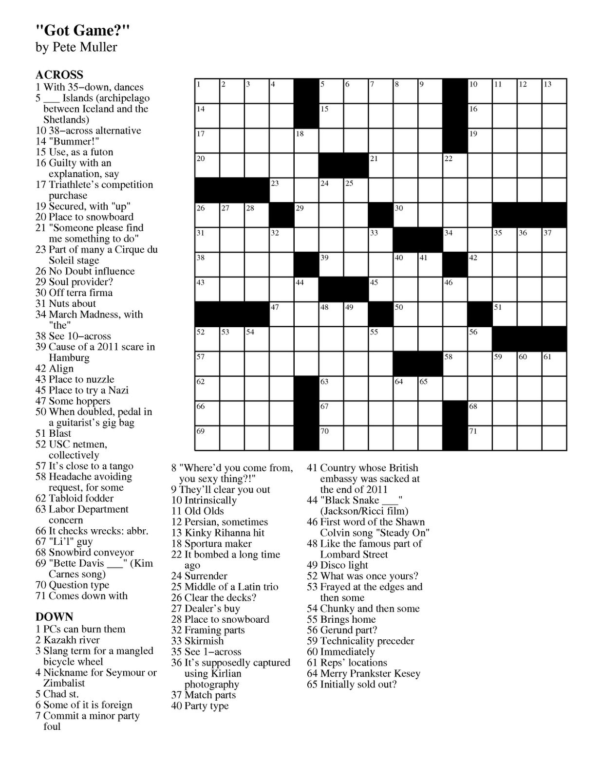 Difficult Printable Crossword Puzzles Printable Calendar