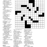 Diversions Crossword Star Printable James Crossword Puzzles