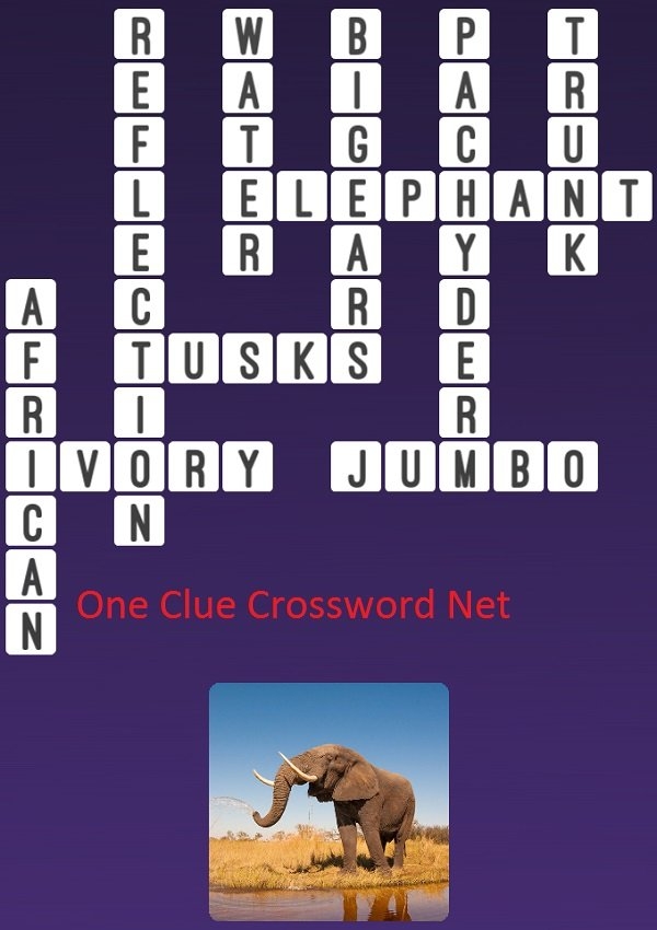 Elephant One Clue Crossword Cheats