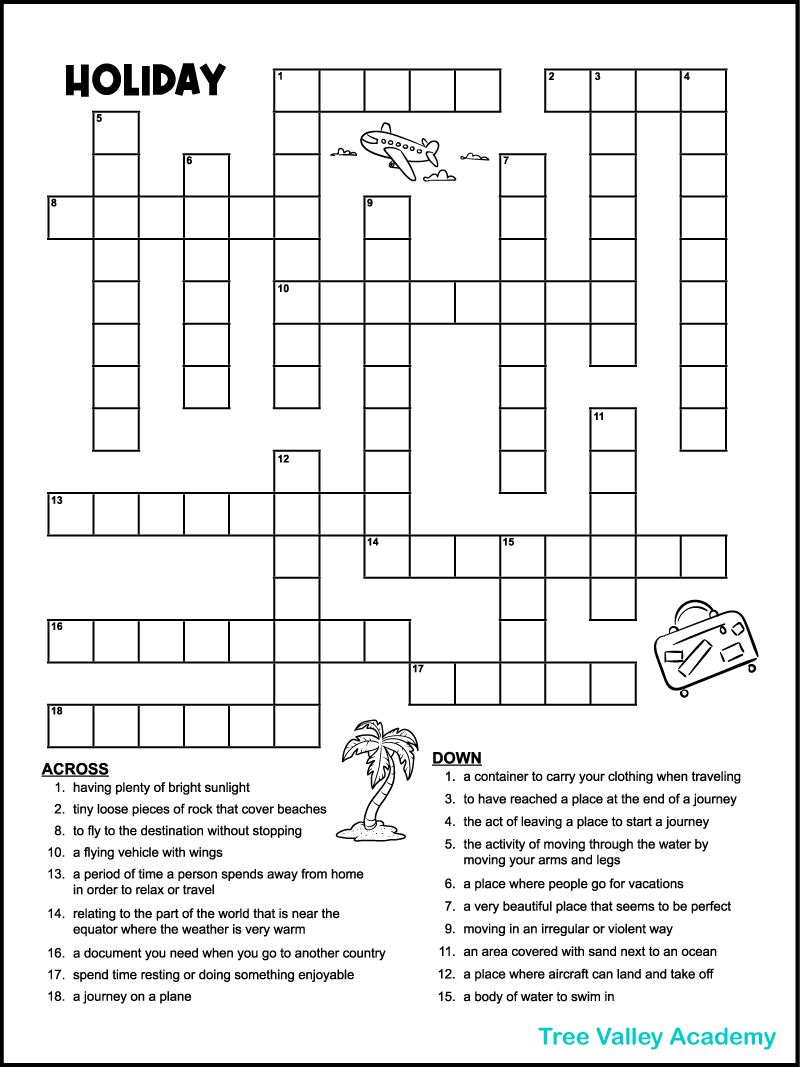 Engage Minds With Engaging Crossword Puzzle Worksheets