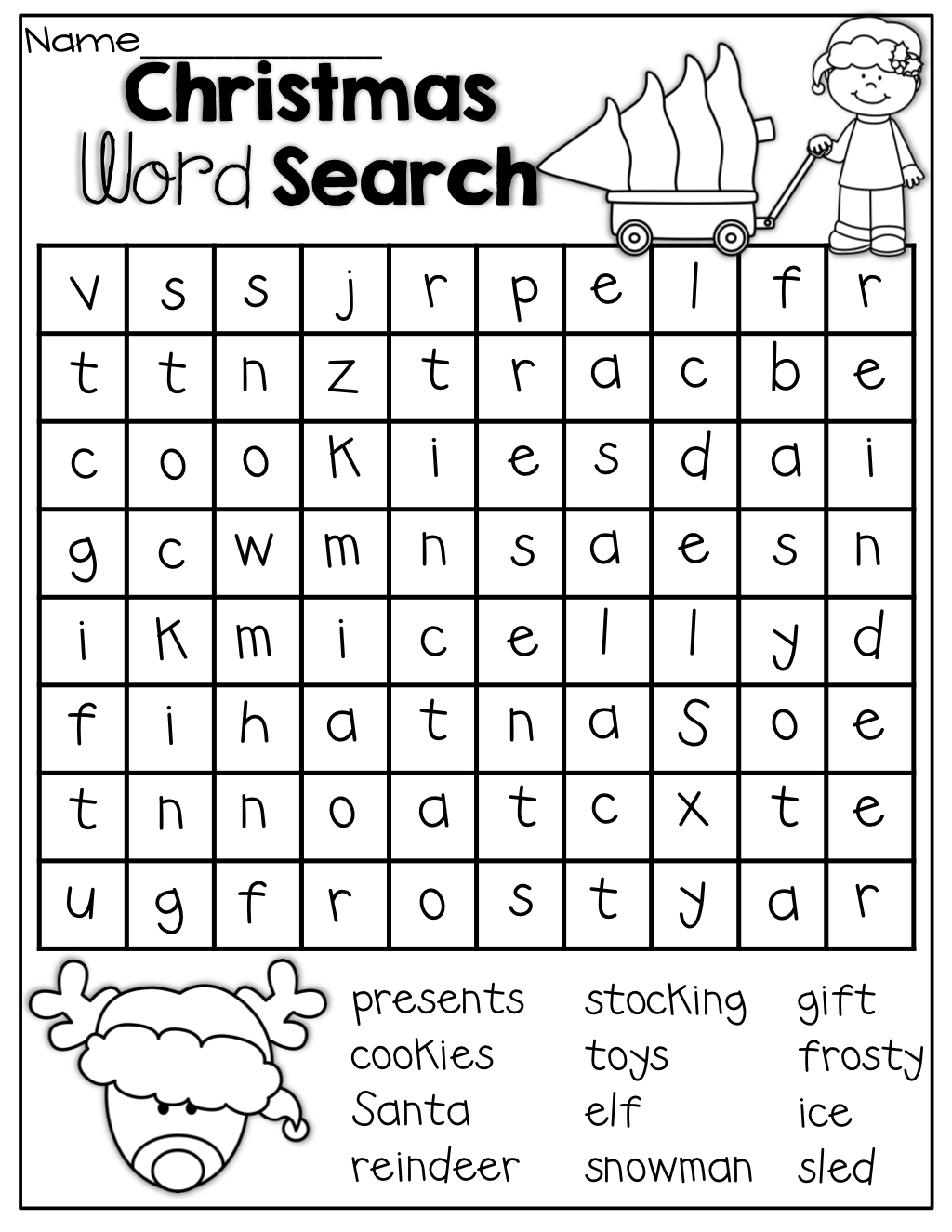 First Grade Crossword Puzzles Printable Sally Crossword Puzzles