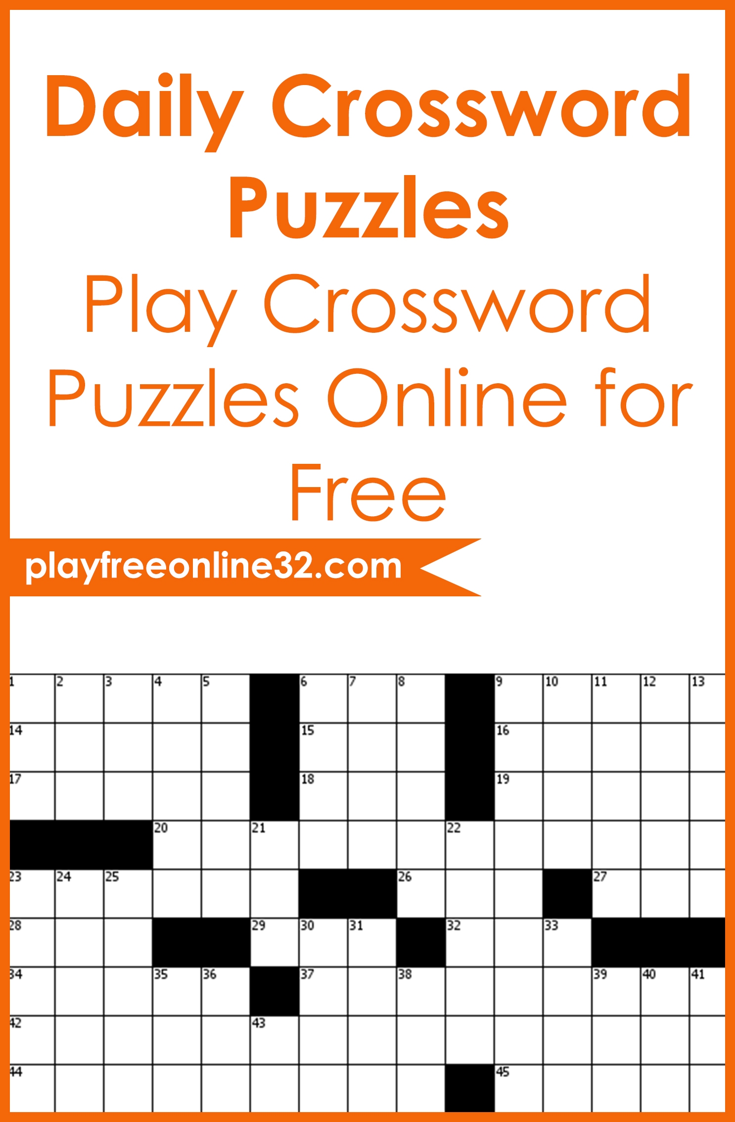 Free Crossword Puzzles Online Daily Crosswords Golfcall