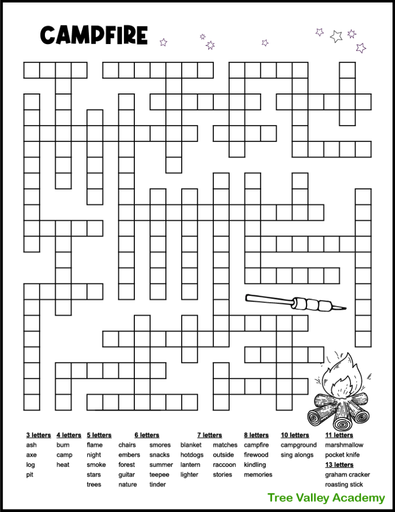 Free Printable Fill In Crossword Puzzles Free Crossword Puzzles Printable