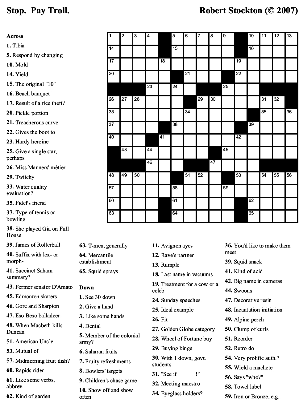Free Printable General Knowledge Crossword Puzzles Printable James Free Printable General Knowledge Crossword Puzzles Printable James