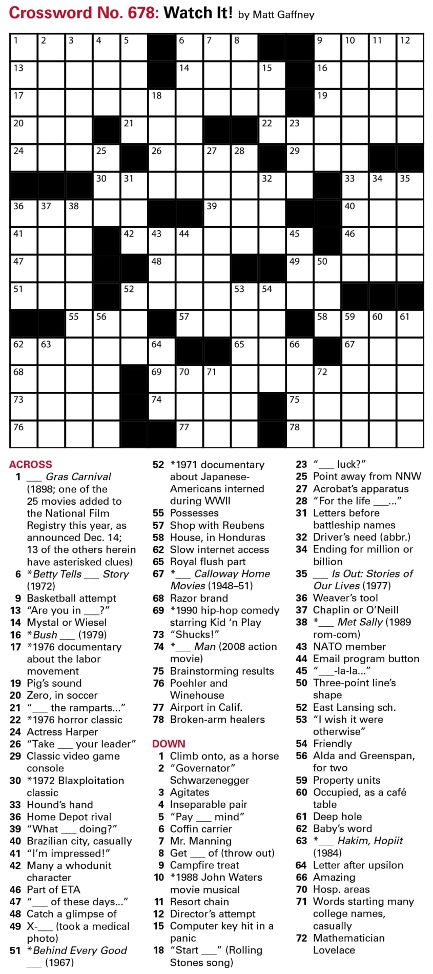 Free Printable Hard Crossword Puzzles NBKomputer
