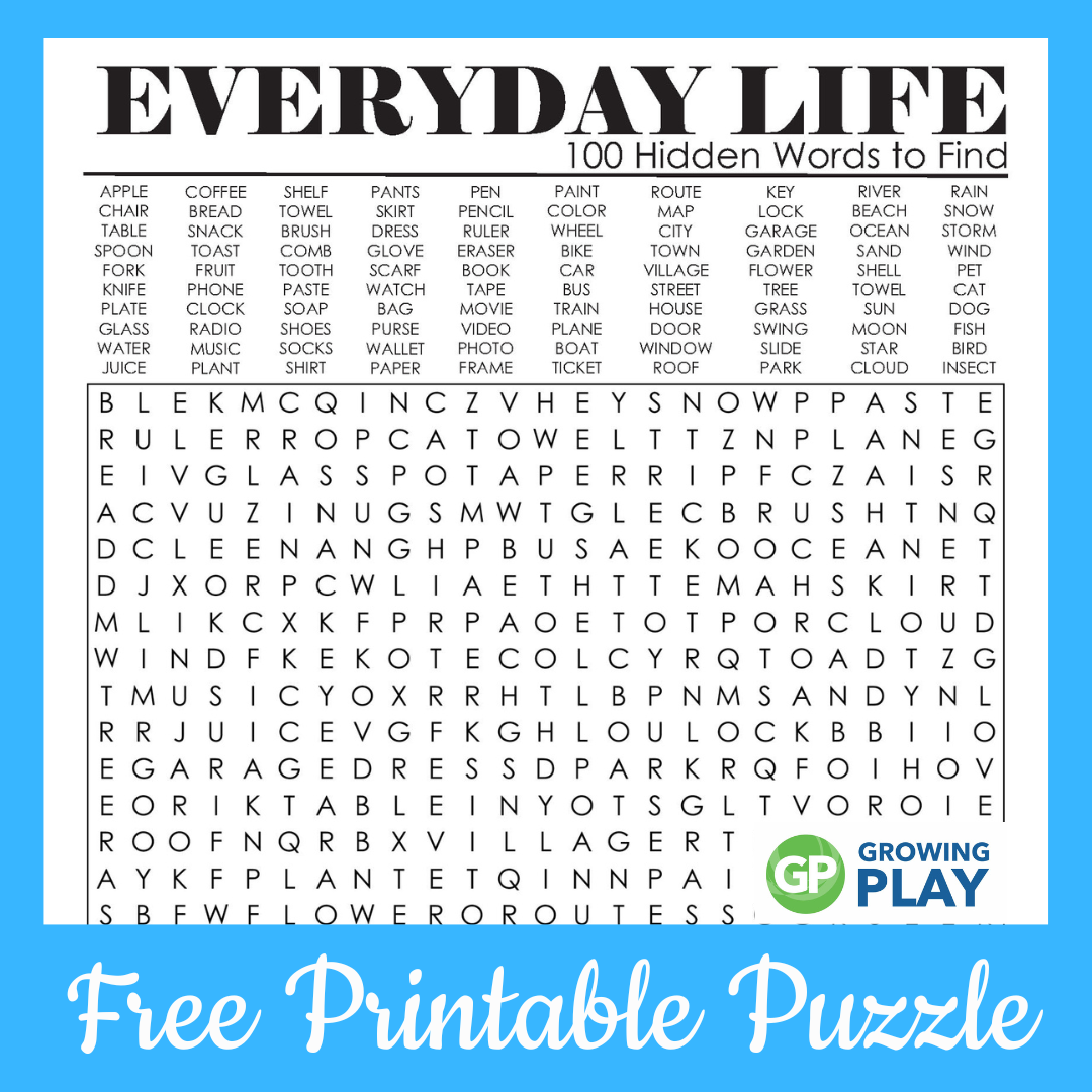 Free Printable Hard Word Search Puzzles For Adults Word Search Maker