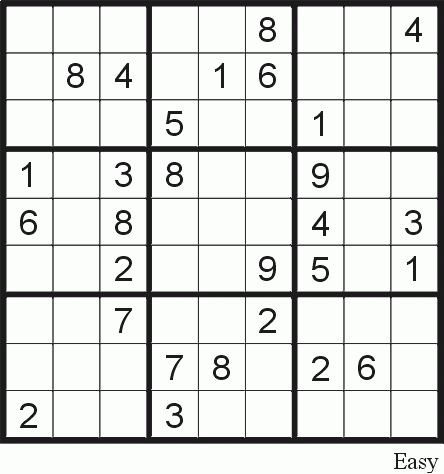 Free Sudoku Puzzles Printable Easy Serestat Free Sudoku Puzzles Printable Easy Serestat