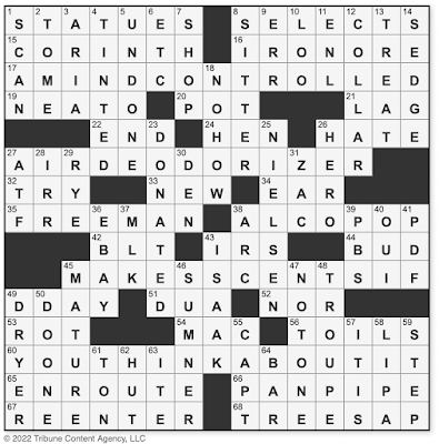L A Times Crossword Corner