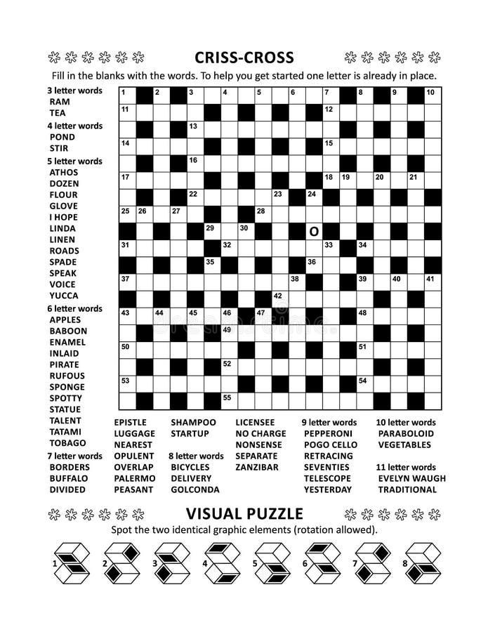Large Printable Word Fill In Puzzles