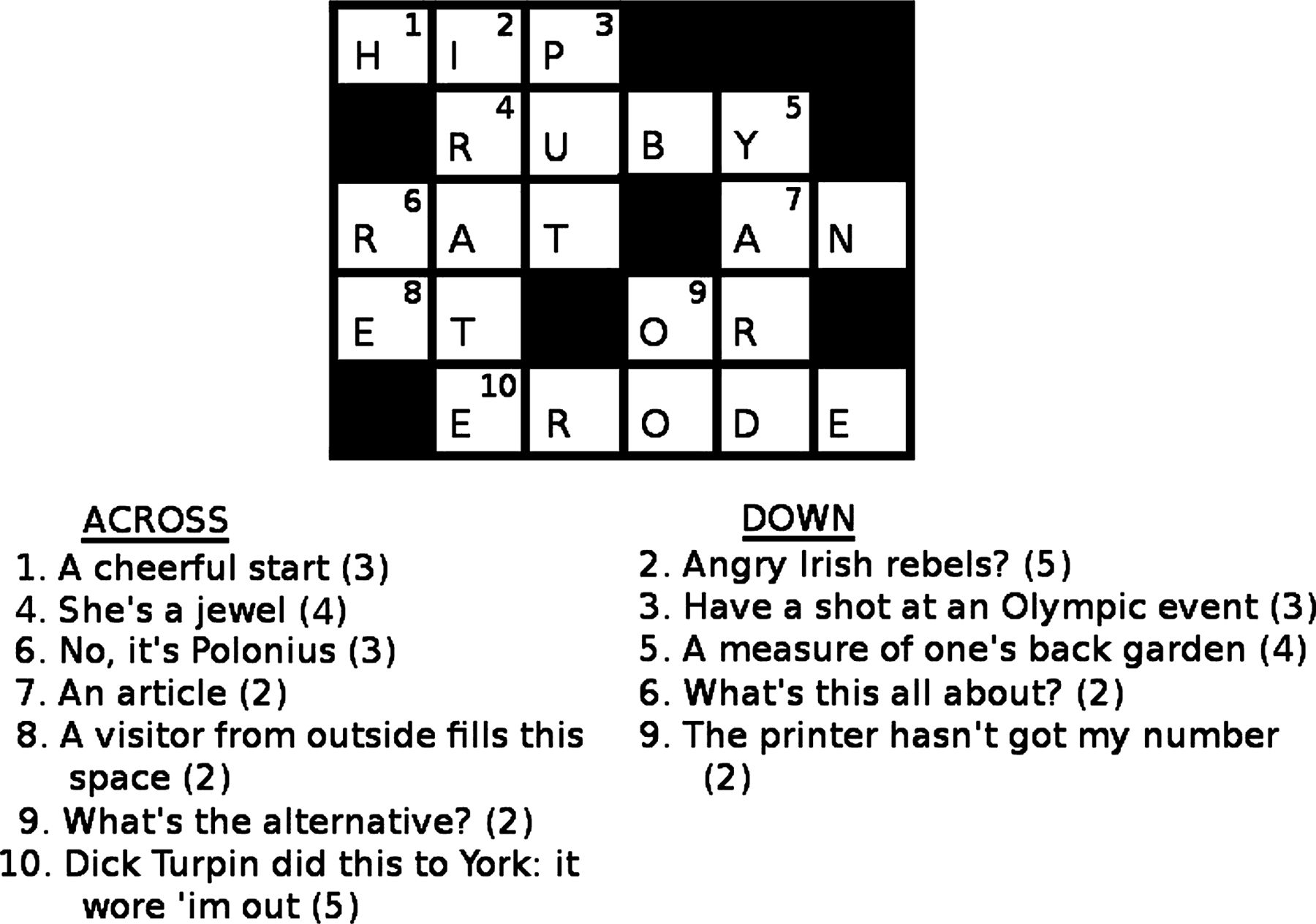 Line Crossword Clue Answer