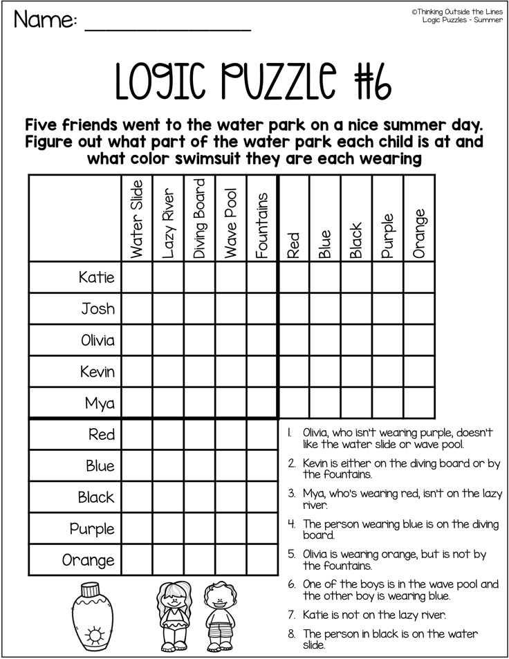 Logic Puzzles Printable Affordable Price Www ykshocam