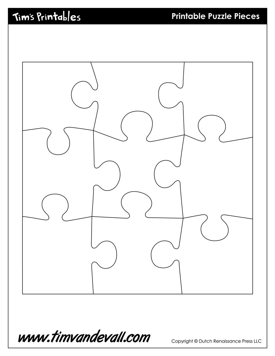 Make Your Own Puzzle Printable