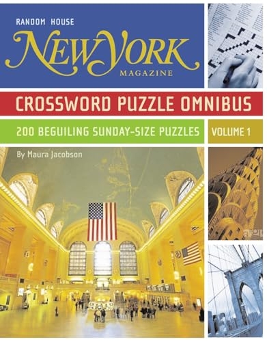 New York Magazine Crossword Puzzle Omnibus Volume 1 Jacobson Maura 