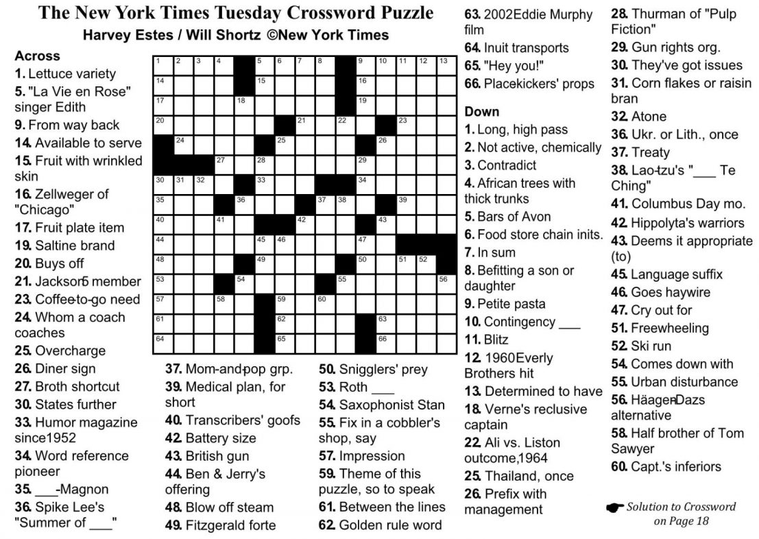 Nytimes Crossword Puzzle 0226 Answers Portsupermarket Nytimes Crossword Puzzle 0226 Answers Portsupermarket