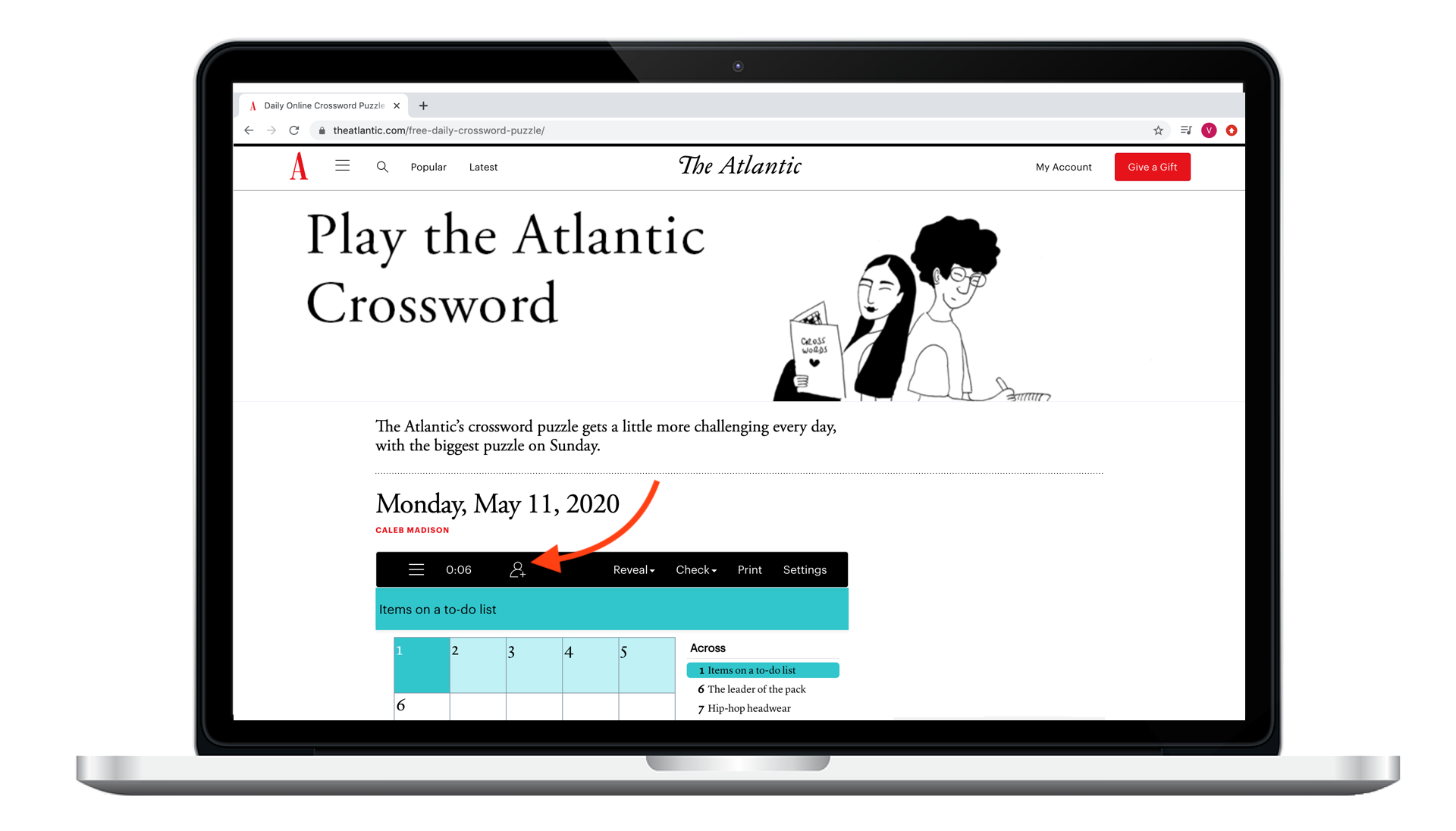 Play The Atlantic Crossword Help Center