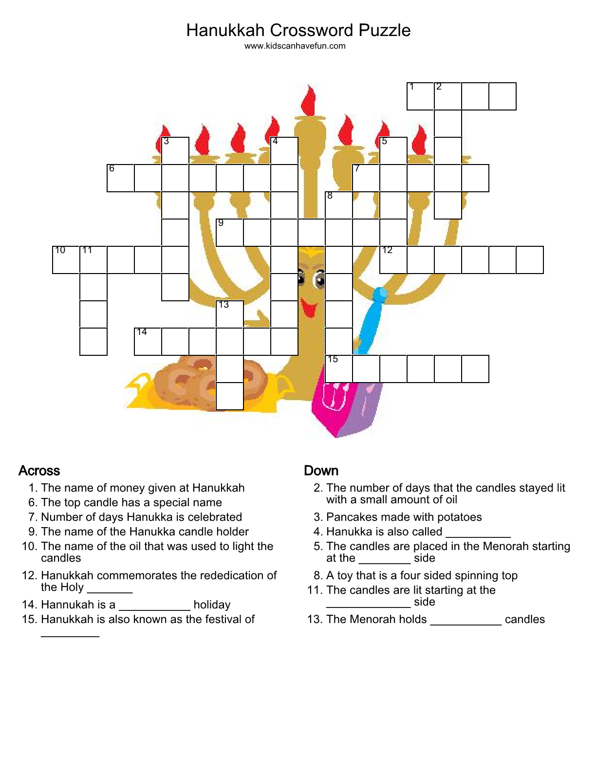 Potato Pancake Crossword