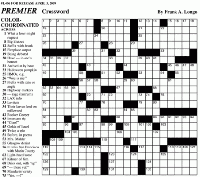 Premier Sunday Crossword King Features Syndicate