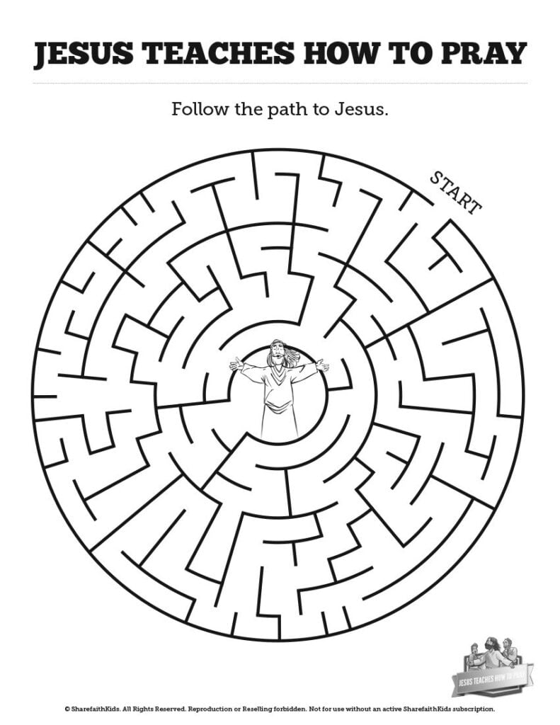 Printable Bible Mazes Printable Mazes Free