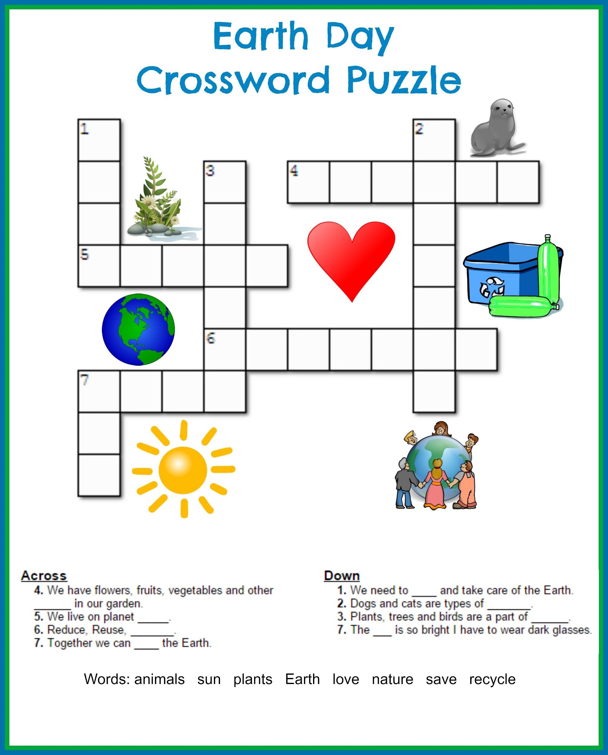Printable Children 39 s Crossword Puzzles Printable Crossword Puzzles