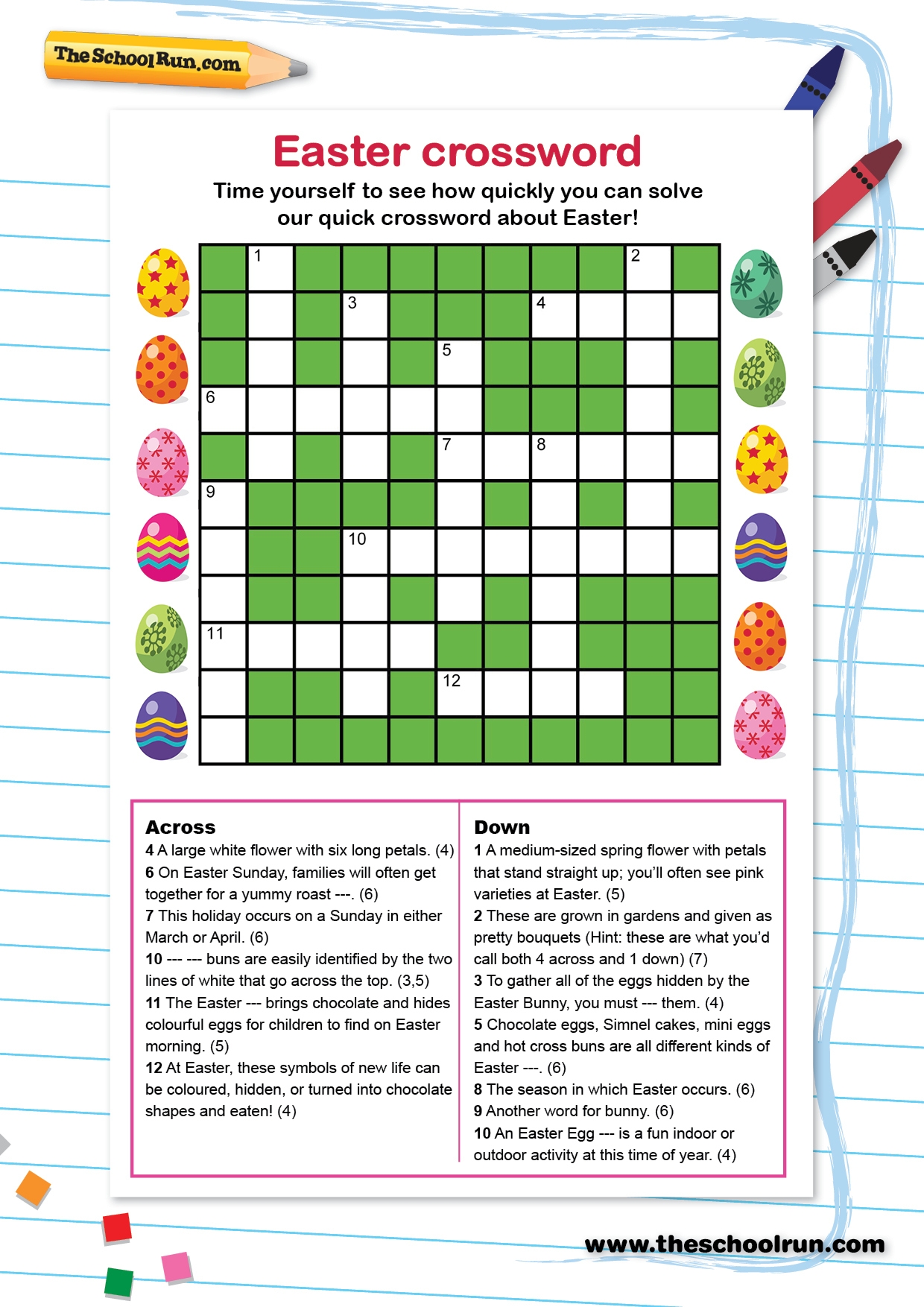 Printable Children 39 s Crossword Puzzles Uk Printable Crossword Puzzles