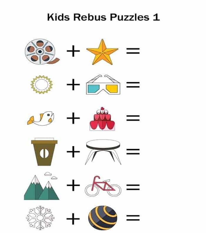 Printable Christmas Rebus Puzzles With Answers Free Download And 