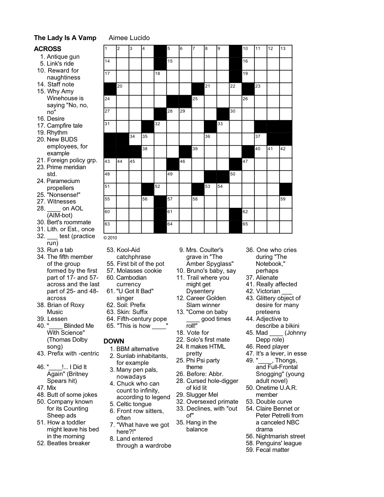 Printable Daily Newspaper Crossword Puzzles Mary Crossword Puzzles
