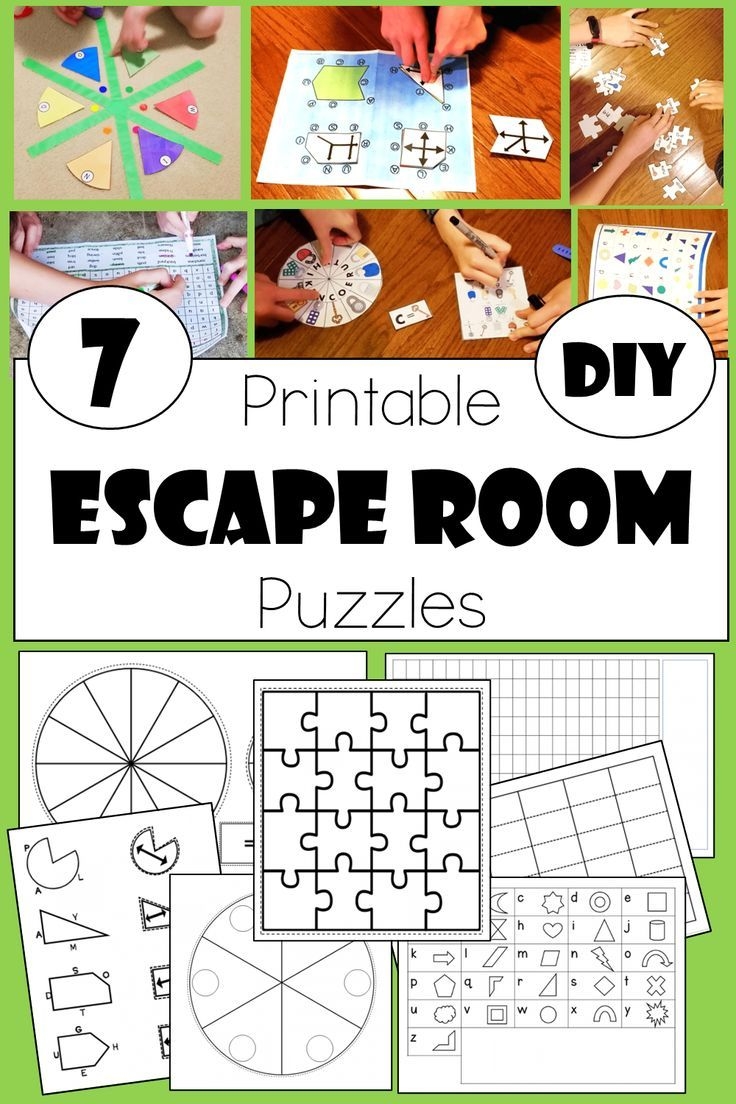 Printable Escape Room Puzzles Dev onallcylinders