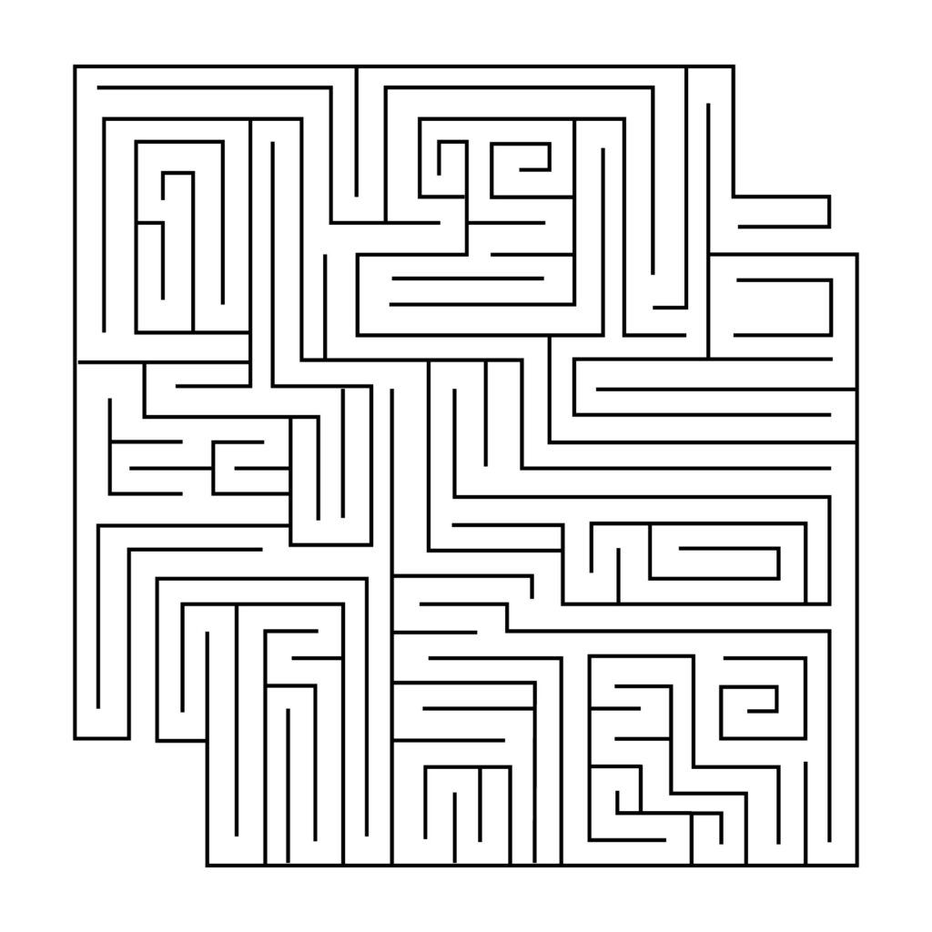 Printable Labyrinth Puzzles Free Crossword Puzzles Printable
