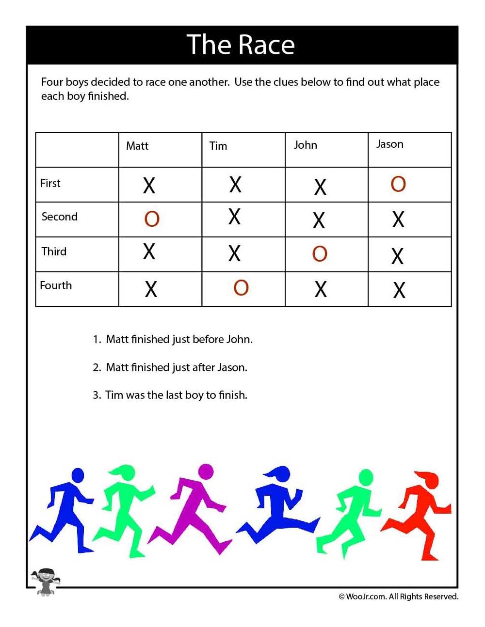 Printable Logic Puzzles For Kids
