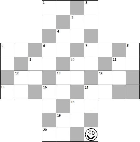 Printable Math Crossword Puzzles Math Crossword Puzzles