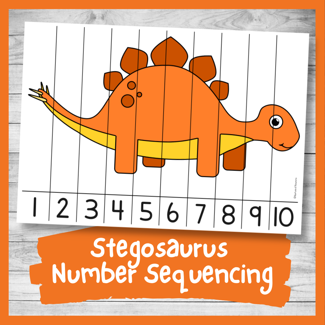 Printable Number Sequence Puzzle