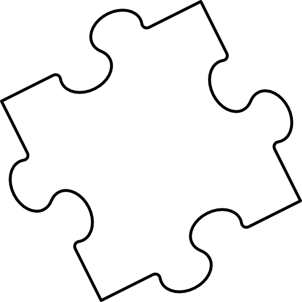 Printable Puzzle Piece Template ClipArt Best