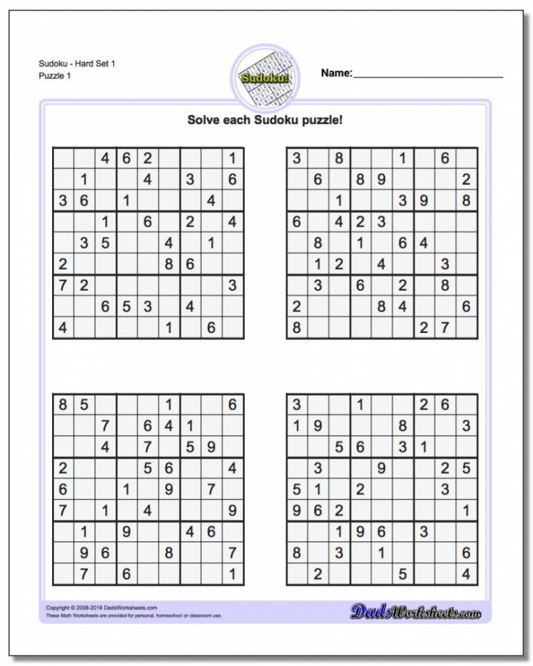 Printable Soduku Ellipsis Printable Sudoku Krazydad Puzzles 