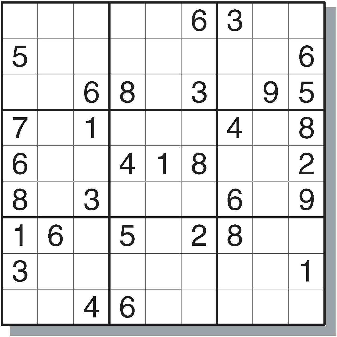 Printable Sudoku Puzzle Printable Word Searches