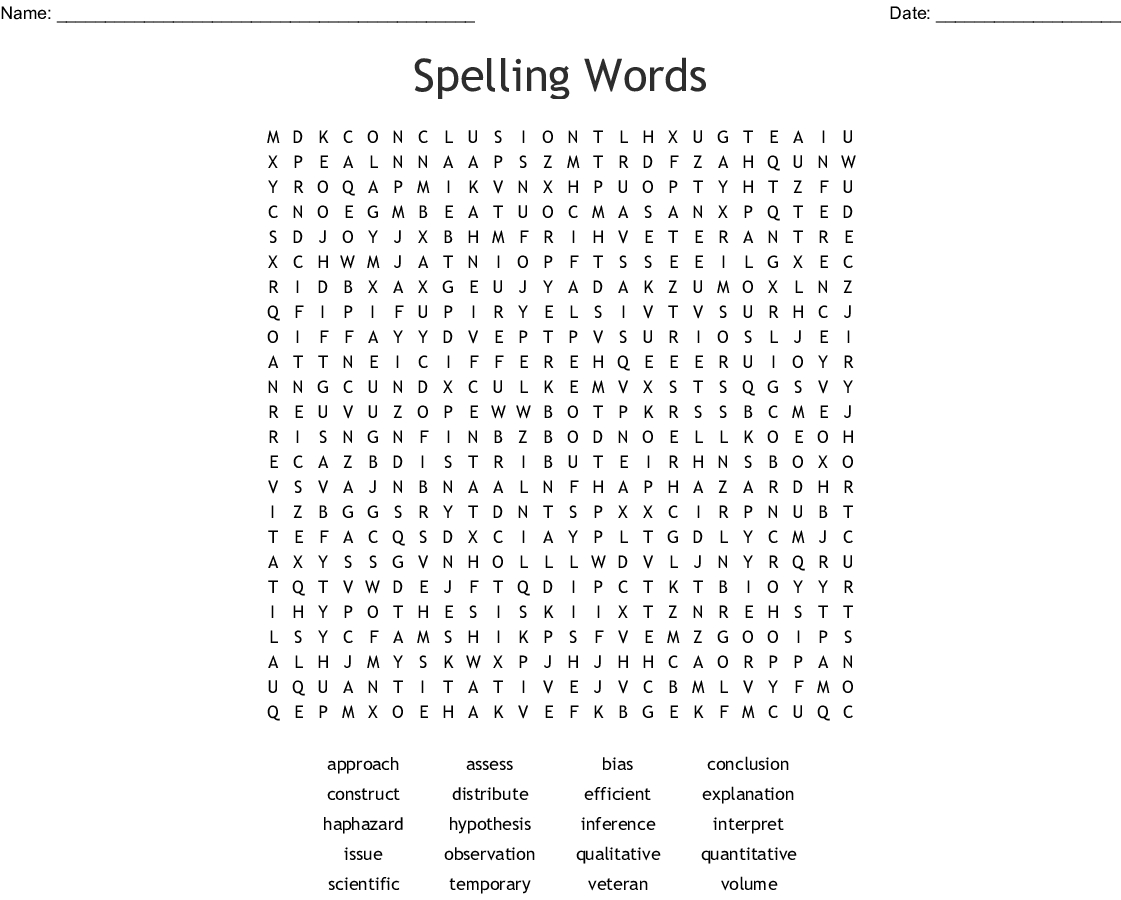 Puzzlemaker Word Search Wordmint Word Search Printable