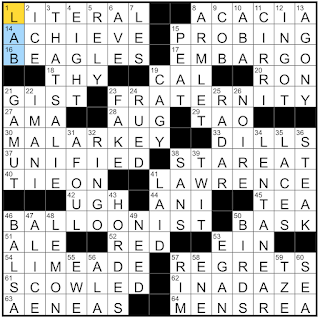 Rex Parker Does The NYT Crossword Puzzle Rex Parker NYT Crossword 