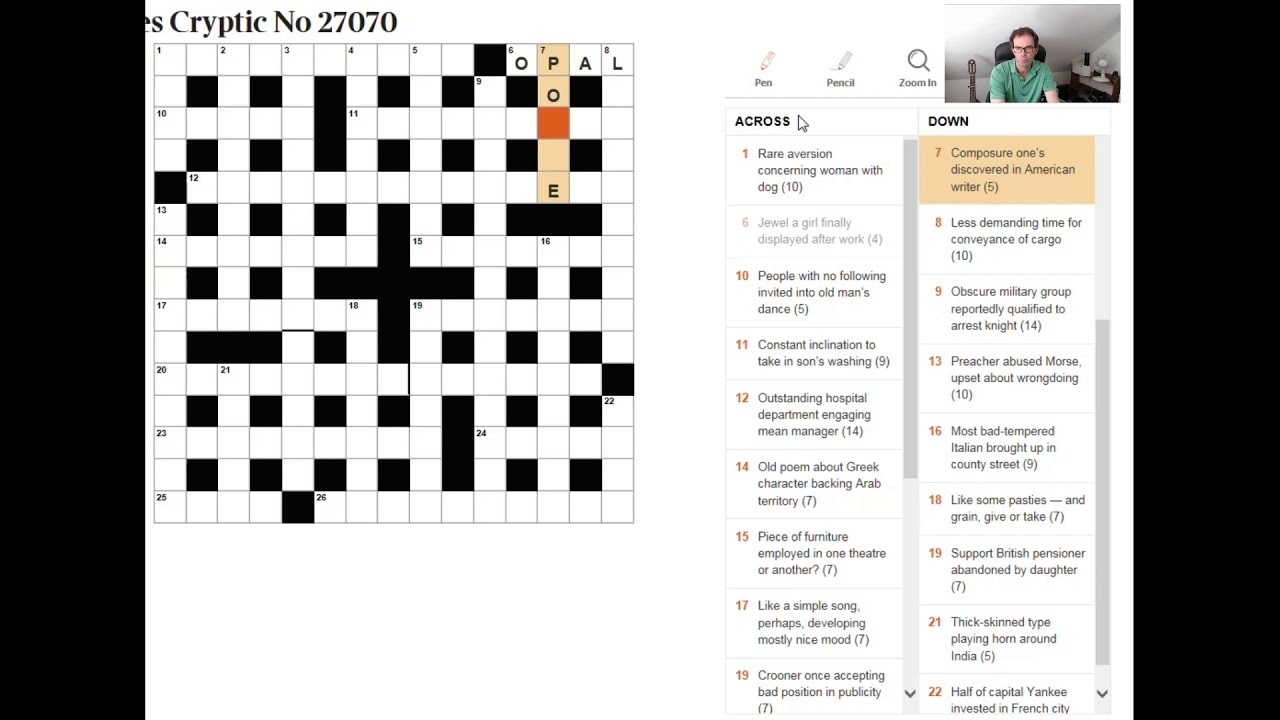 Start To Read Crossword Clue