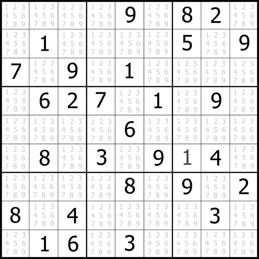 Sudoku Blank Printable Sudoku Puzzles Printable