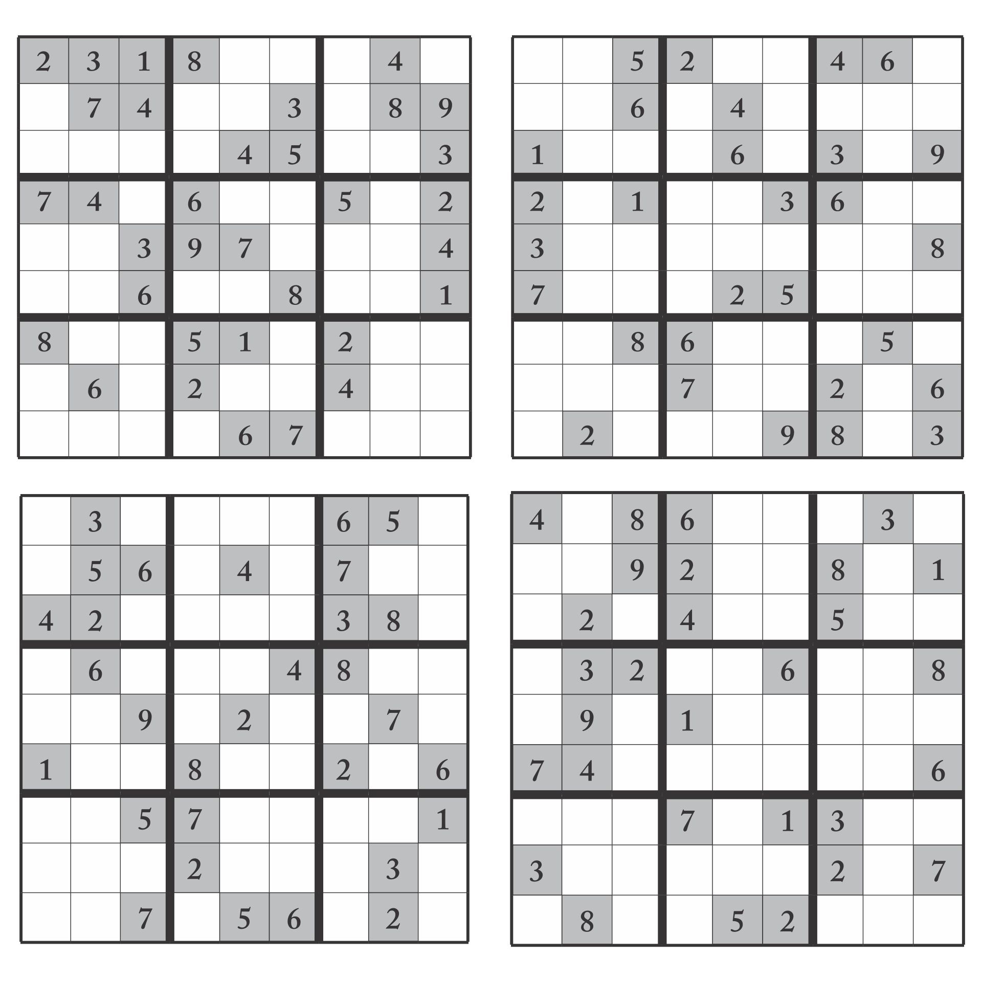 Sudoku For Free Printable Sudoku Game